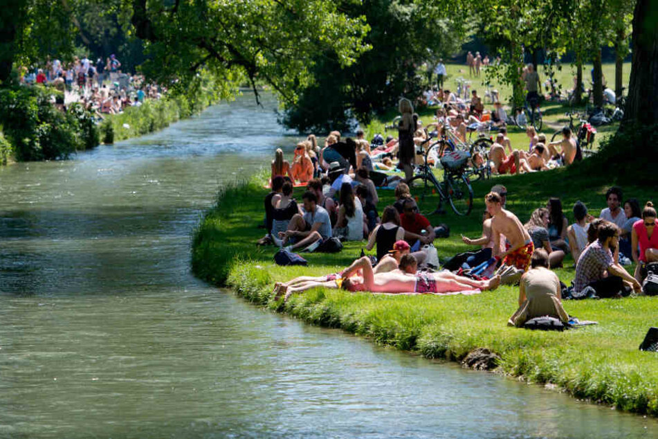 Das Wetter in München zeigt sich am Wochenende von seiner besten Seite. (Symbolbild)