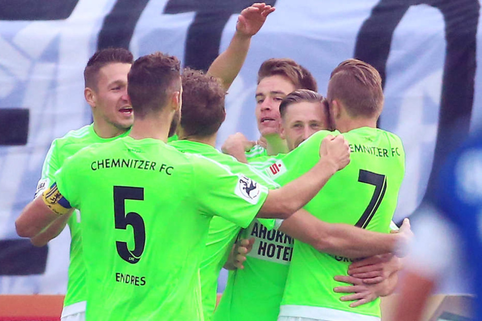 Björn Kluft ließ nach seinem Treffer in der ersten Minute den CFC jubeln.