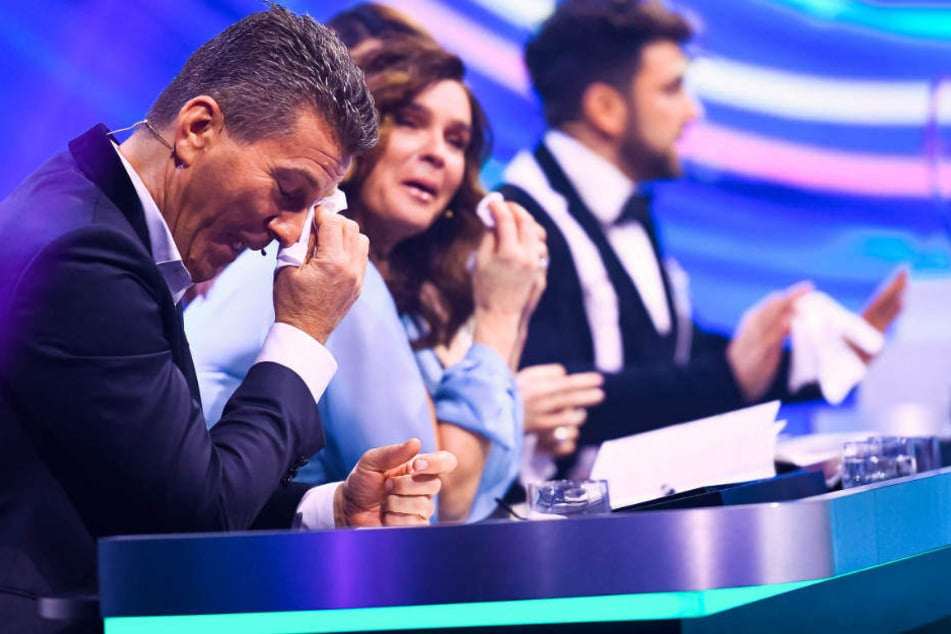 Sarahs tolle Leistung rührte selbst die Jury um Katarina Witt zu Tränen.