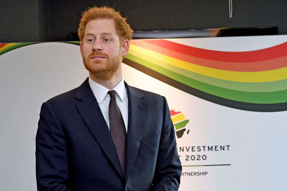 Prinz Harry beim eintägigen Afrika-Gipfel "UK-Africa Investment Summit 2020" in London.
