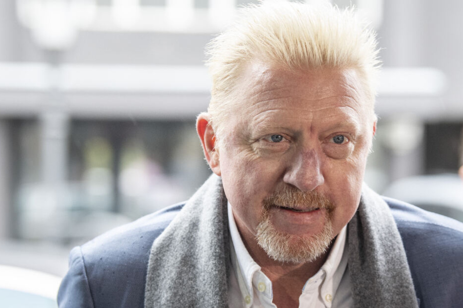 Der ehemalige Tennisspieler Boris Becker am 7.11.2019 kommt zur Pressekonferenz anlässlich der geplanten "Boris Becker International Tennis Academy".