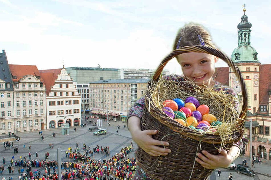 Auf dem Leipzig Marktplatz wird ab dem 12. April die alljährliche Historische Ostermesse stattfinden.