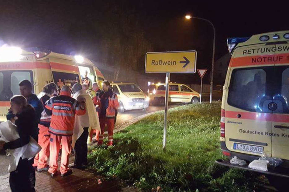 In der Nacht zu Mittwoch musste die Feuerwehr zu einem Brand nach Döbeln ausrücken. Elf Hausbewohner wurden verletzt.