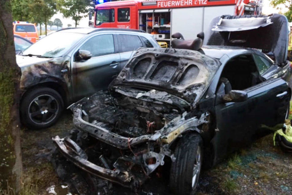 Das Auto erlitt einen Totalschaden.