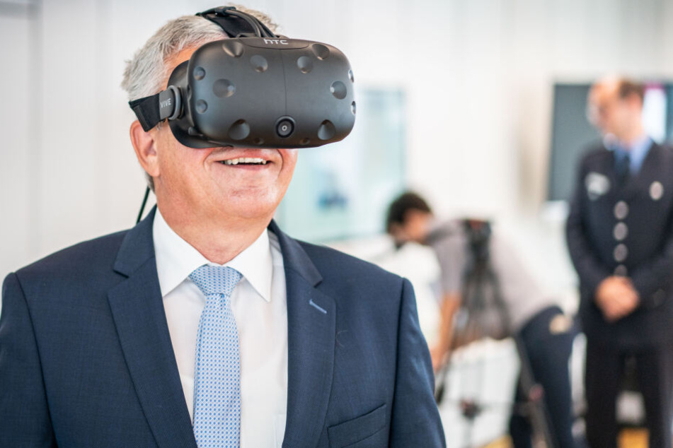 Die VR-Brillen sollen zur Übung dienen.