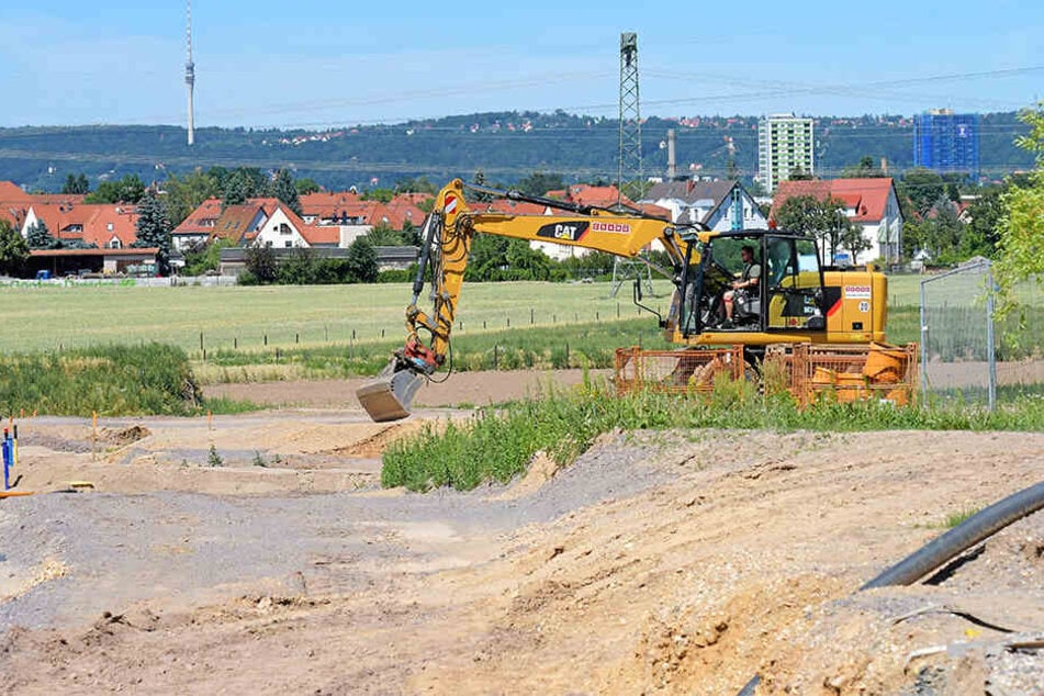 In Großluga entsteht der "Kalmusring". Der Weg zum Straßennamen ist jedoch lang.