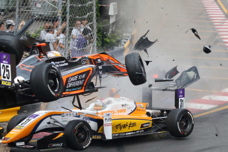 Beim Rennen der Formel 3 in Macao war Sophia Flörsch schwer verunglückt.