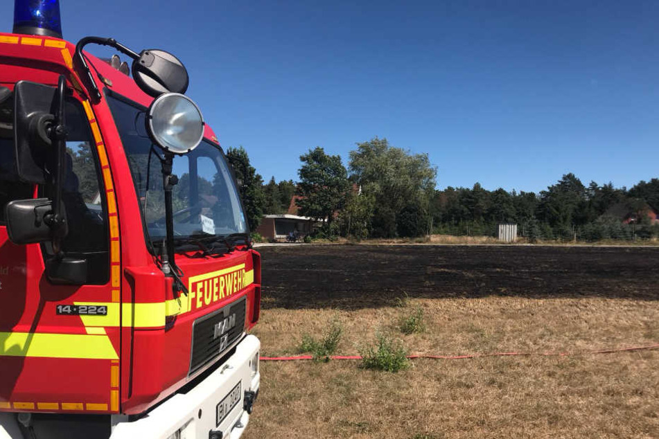 Die Feuerwehr war mit zwei Löschzügen vor Ort.