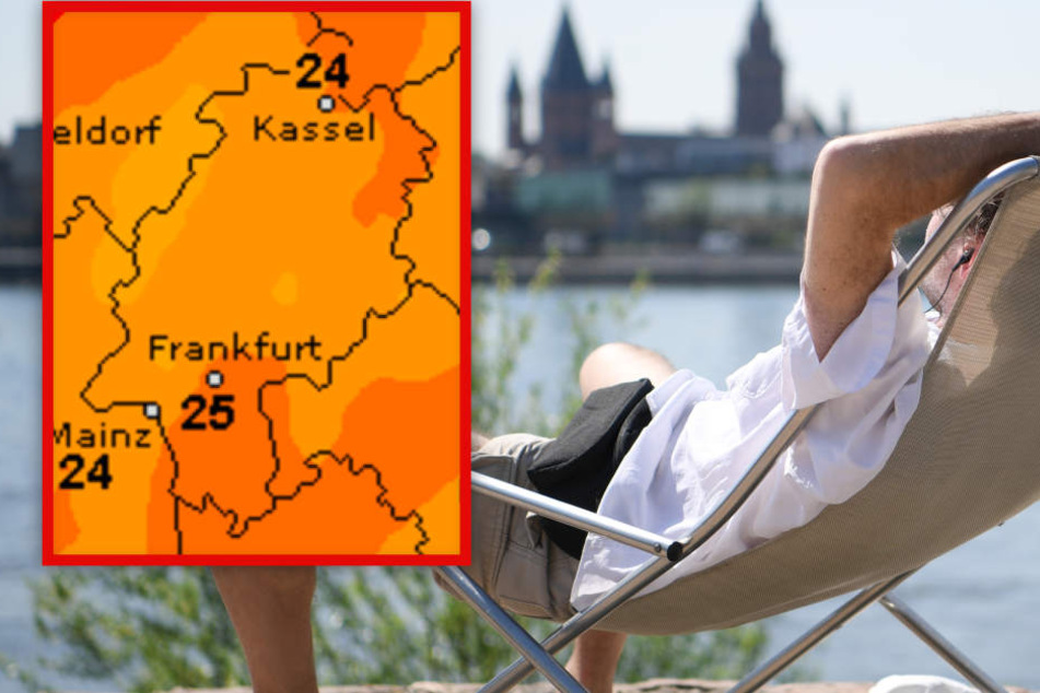 Zum Wochenende hin erwarten Hessen Temperaturen von bis zu 26 Grad (Symbolbild).