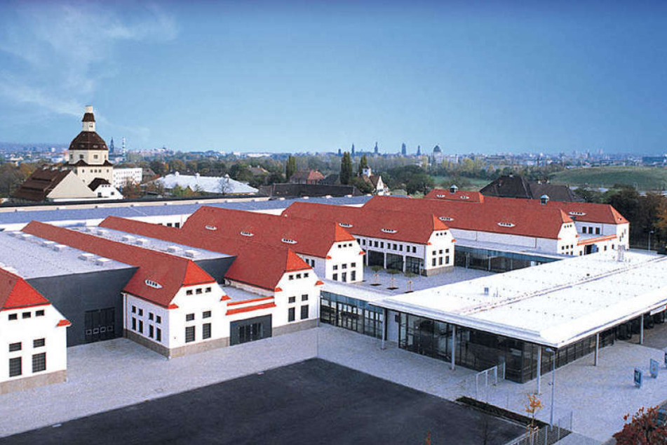 Die MESSE DRESDEN am Messering 6 (Ostragehege).