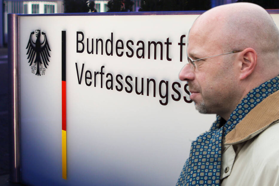 Der Brandenburger AfD-Landeschef Andreas Kalbitz vermutet politische Motive für Einstufung der AfD als Prüffall durch den Verfassungsschutz. (Bildcollage)