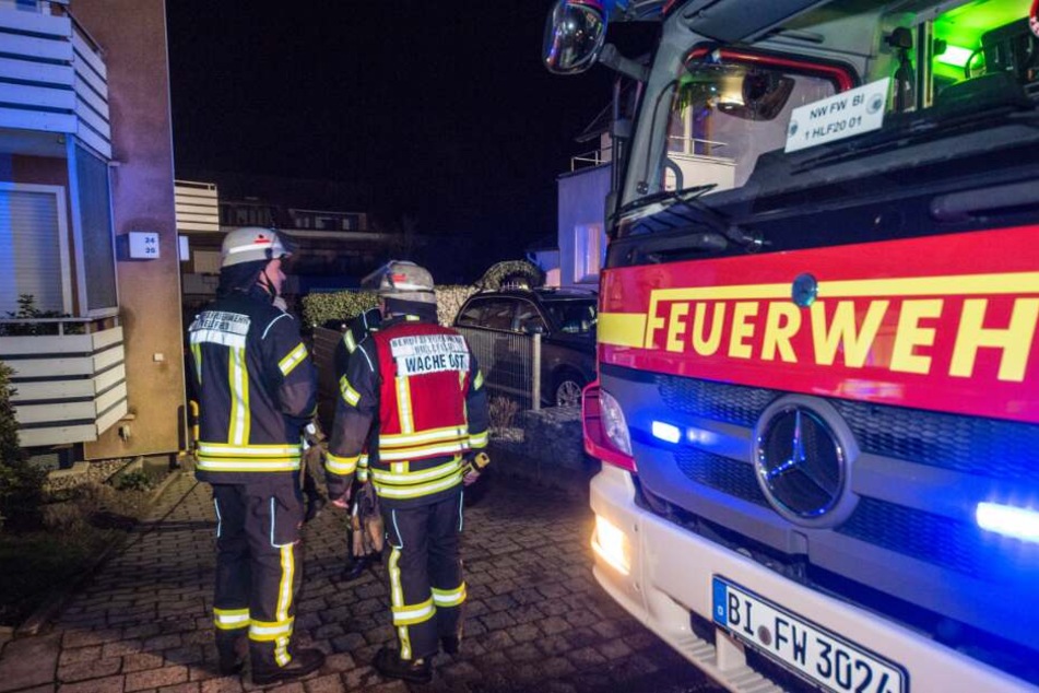 Die Feuerwehr rückte mit zahlreichen Einsatzkräften an...
