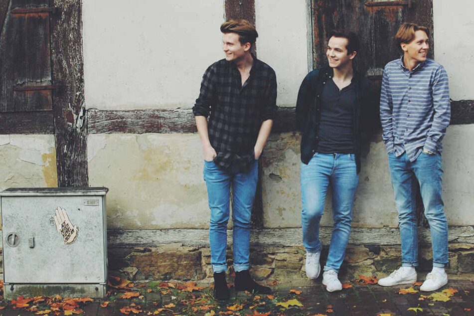 "Petty Things", das sind Basti (22, v.l.), Simon (22) und Hardy (21).