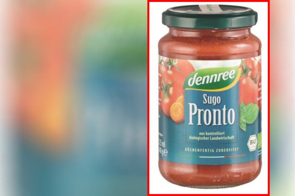 Diese Tomatensoße wird vom Hersteller Dennree zurückgerufen.