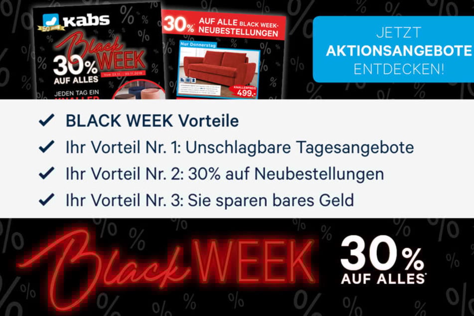 Mit einem Klick landet Ihr direkt beim Black Week Angebot.