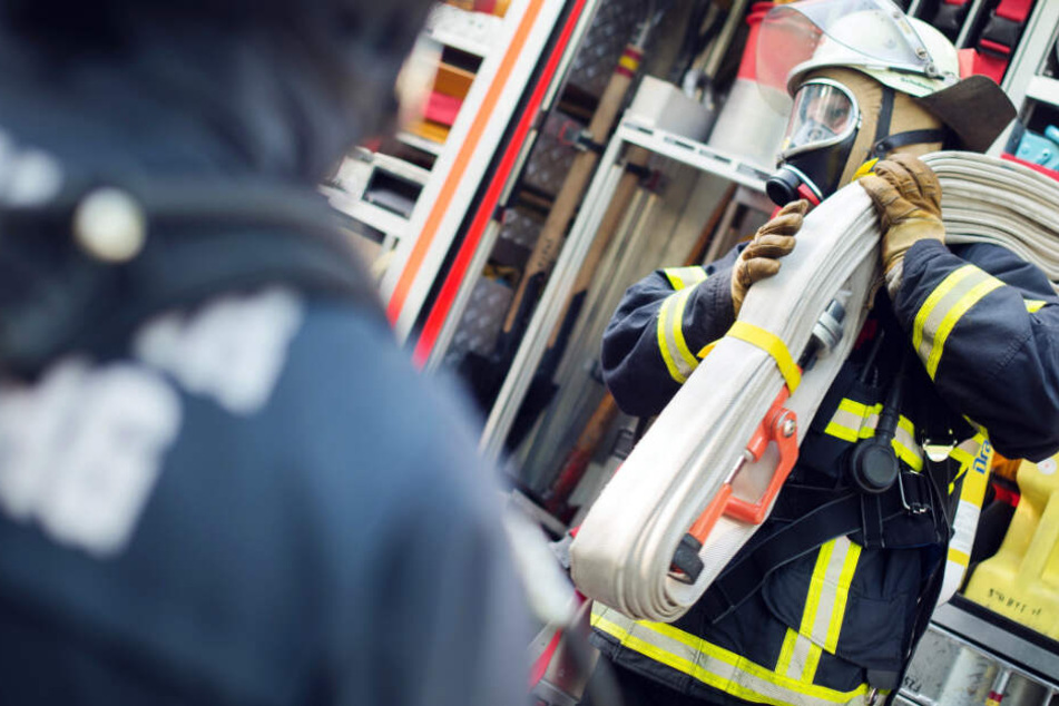 Ein großer Haufen Sperrmüll war in Dieburg in Brand geraten (Symbolbild).