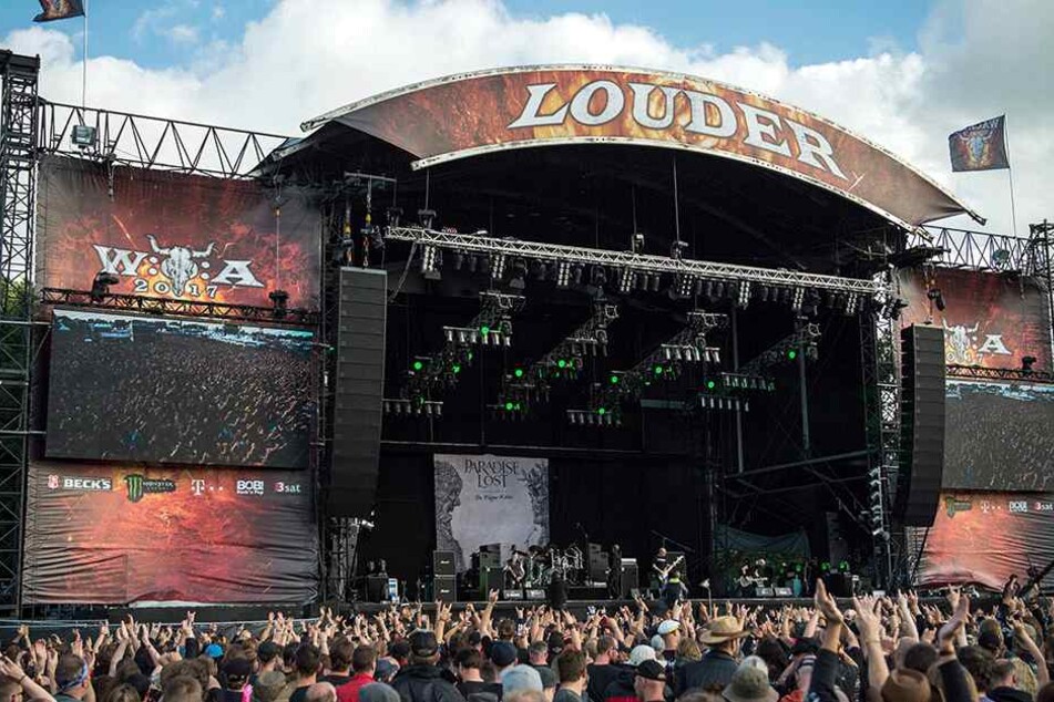 Das Wacken-Festival ist noch bis Samstag in vollem Gange.
