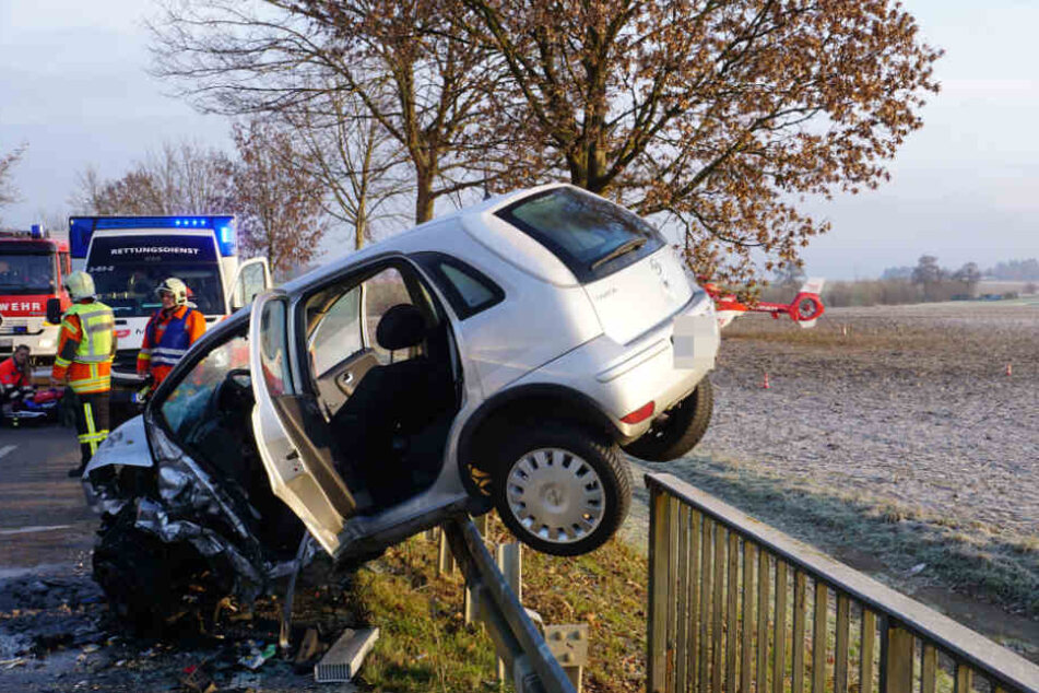 Ob Glätte die Unfallursache war ist noch unklar.