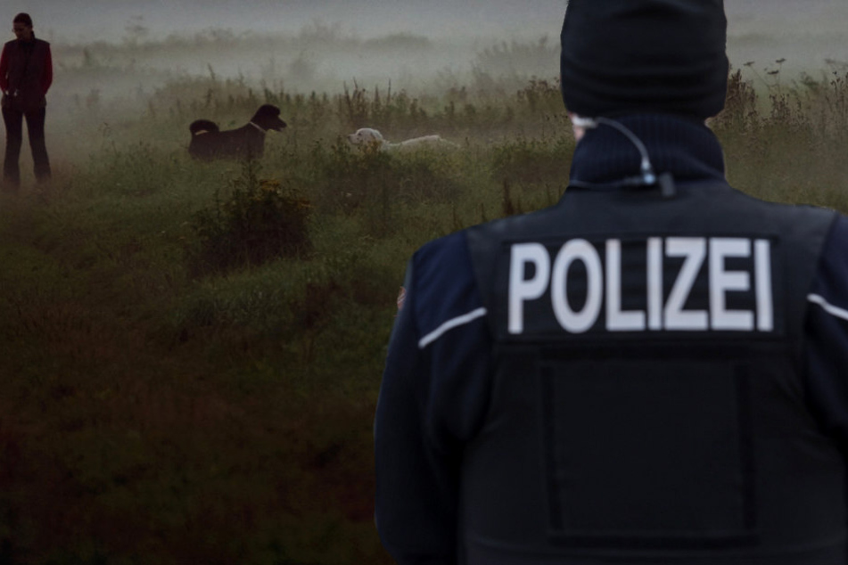 Laut Polizei war nur noch der "vordere Teil" vom Hund vorhanden.