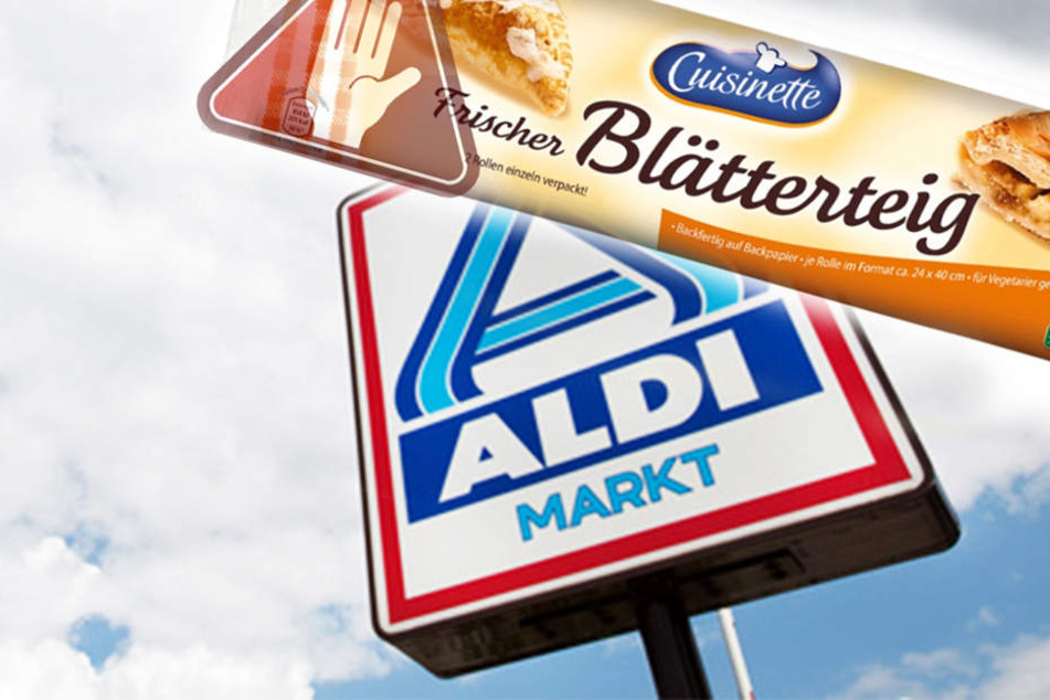 Aldi ruft diesen Blätterteig von "Cuisinette" zurück. In dem Frischteig könnten Metallteile enthalten sein.