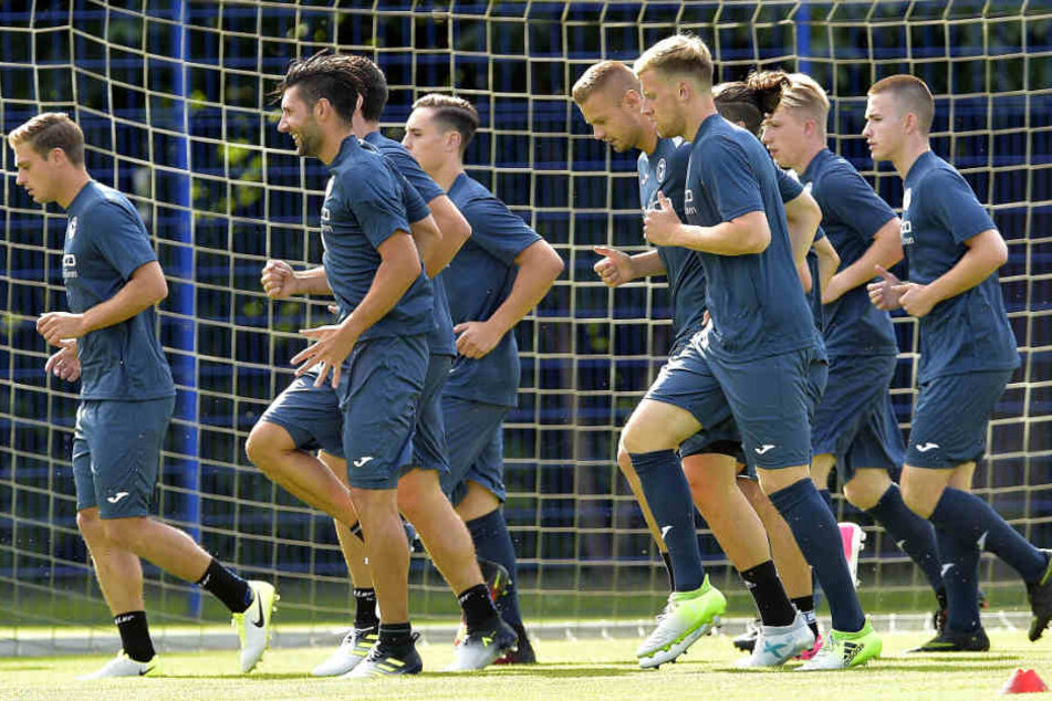 Der DSC trainiert erst mal ohne Fans.