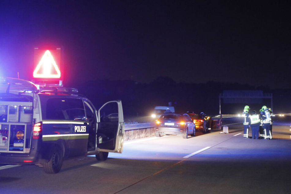 Die A4 musste gesperrt werden.