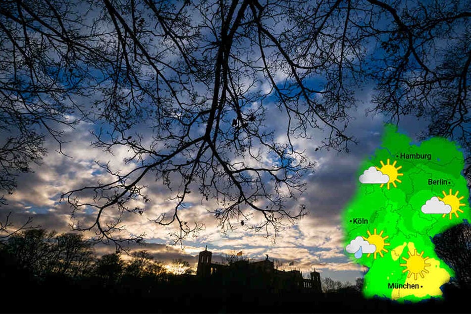 Wetterprognose: Der Föhn sorgt in Bayern für warme Temperaturen.