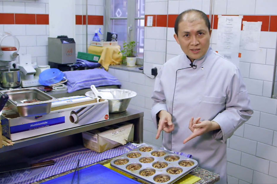 Mit seinen kleinen Pecan Pies überzeugte der Koch die Jury kulinarisch.