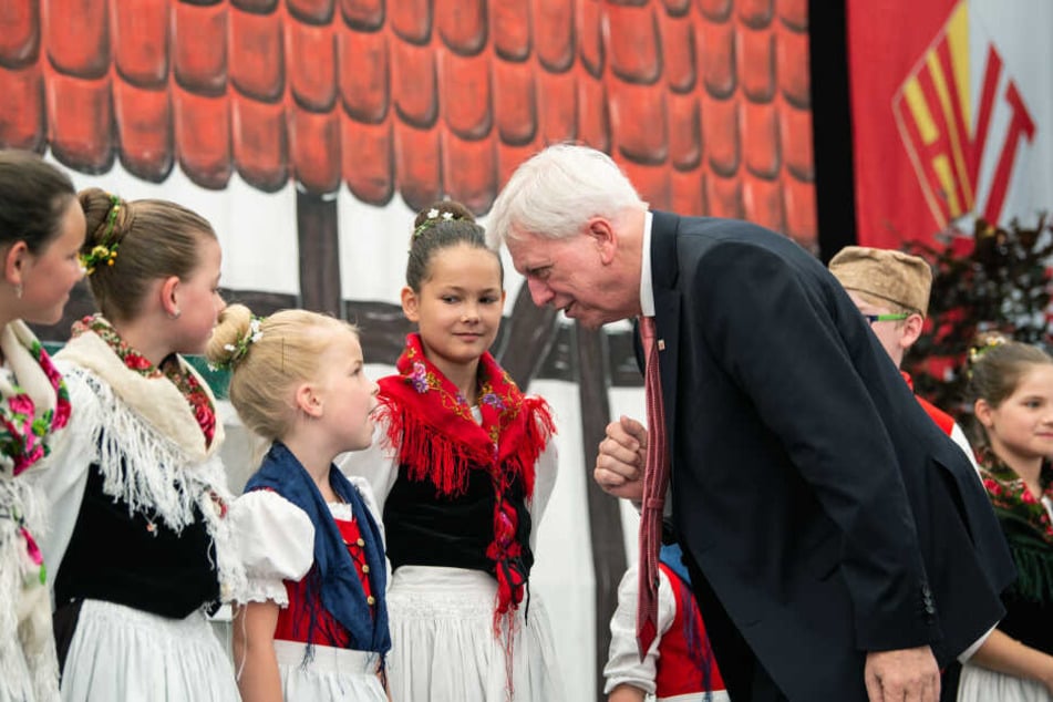 Volker Bouffier bei der Eröffnung des 59. Hessentags in Bad Hersfeld.