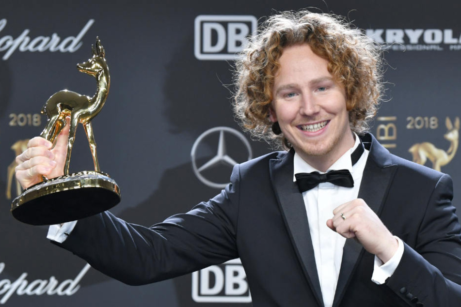 Am Freitag gewann Schulte seinen ersten Bambi in der Kategorie "Neue deutsche Musikstars".