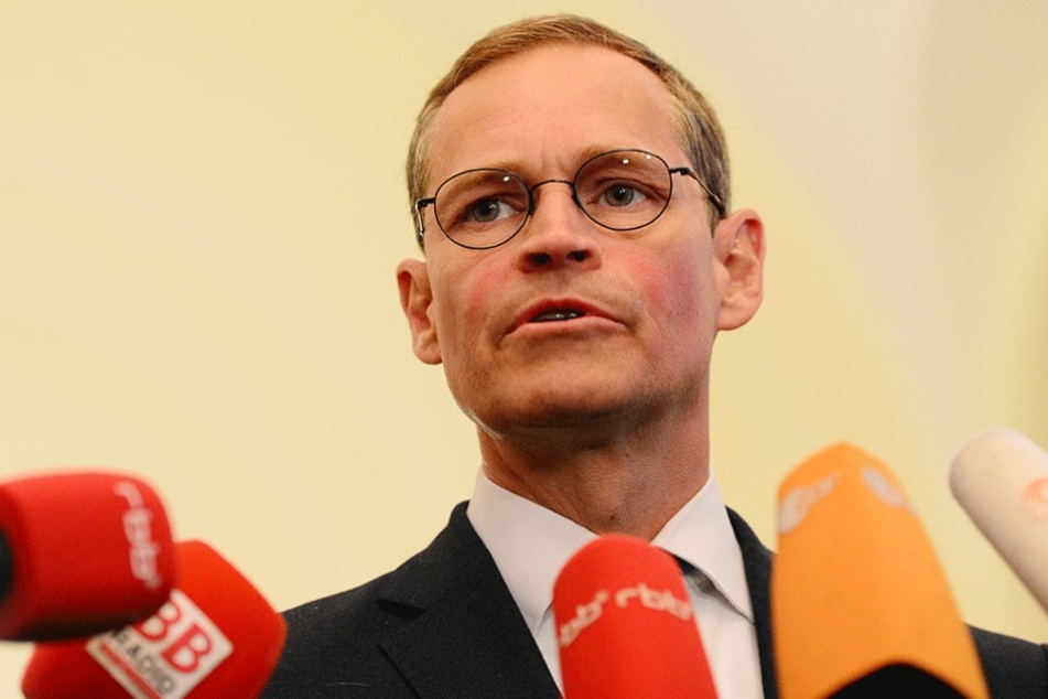 Berlins Regierender Bürgermeister Michael Müller (SPD) gab am Montag ein Statement zur Zukunft des Hauptstadtflughafens ab.