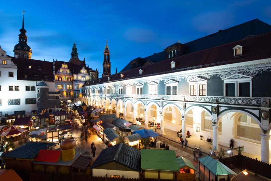 Die Händler im Dresdner Stallhof sind nicht begeistert.