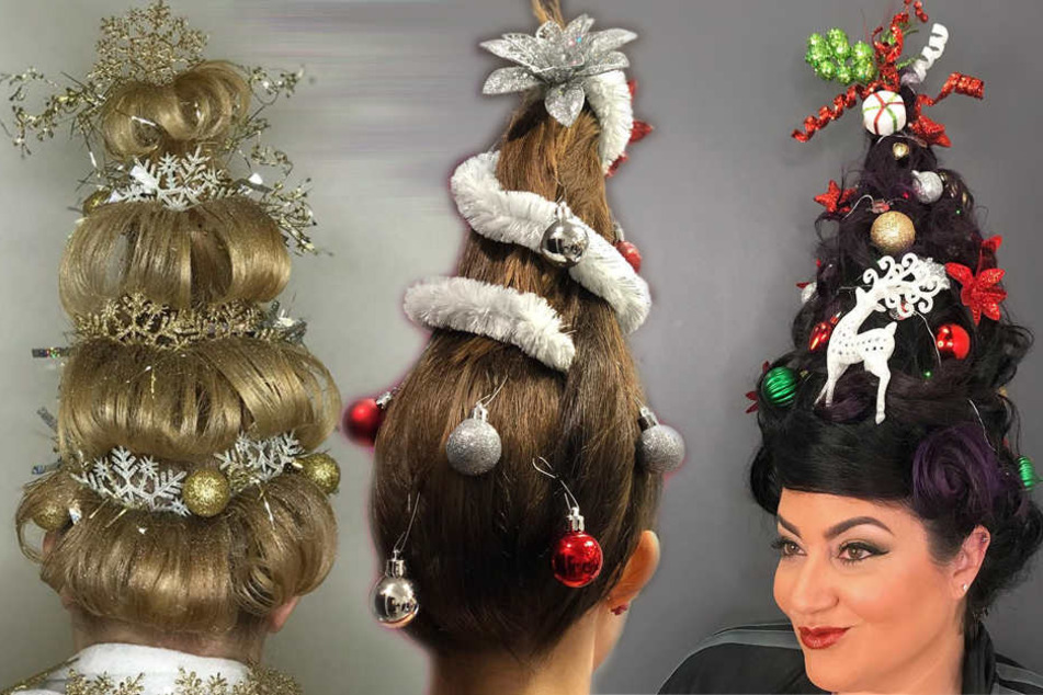 Diese haarigen Weihnachtsbäume sind gerade sehr gefragt.