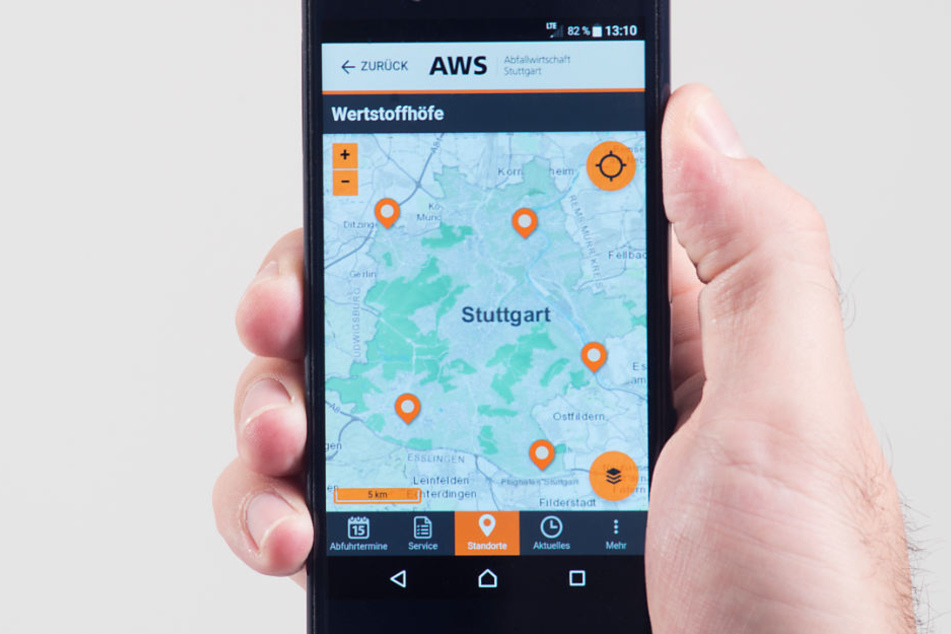 Alles auf einen Blick - mit der neuen Abfall-App.