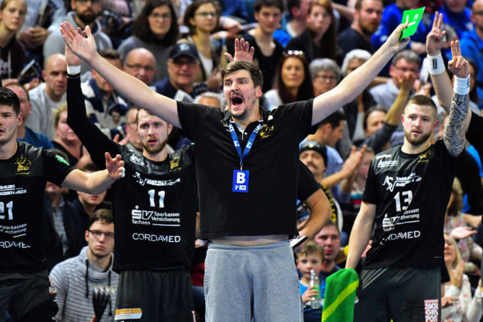 HCE-Coach Rico Göde rechnet mit zwei heißen Partien vor Weihnachten. (Archivbild)