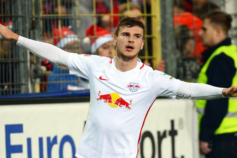 Timo Werner machte mit dem Treffer zum 1:3 alles klar.