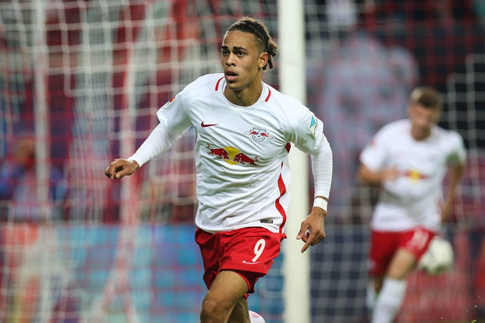 Yussuf Poulsen (22) erlebte zwei Aufstiege mit RB Leipzig.
