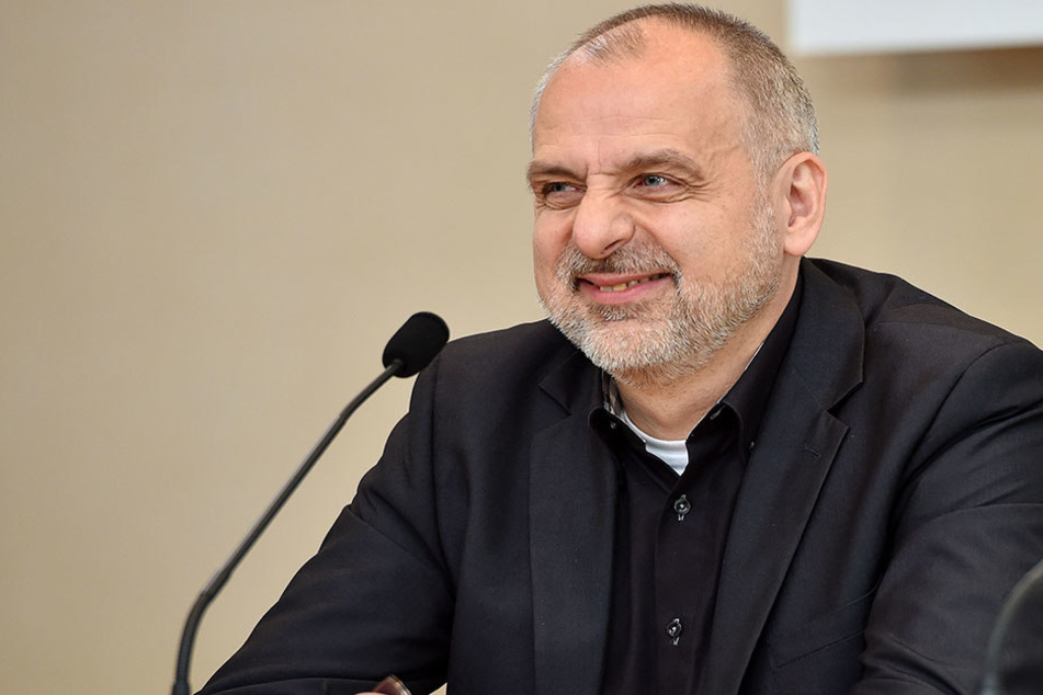 Linke-Fraktions-Chef Rico Gebhardt (53).
