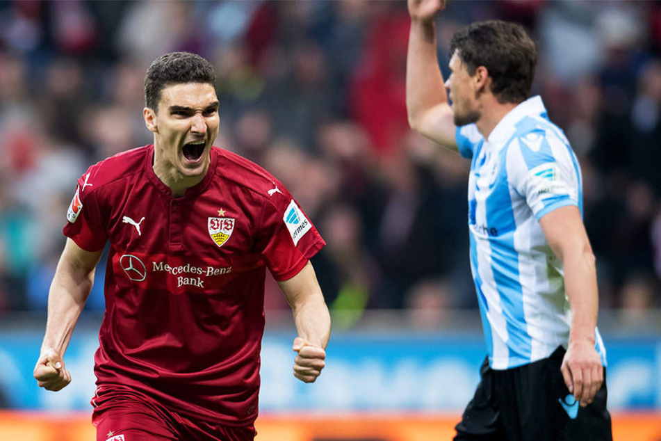Wird in Zukunft nicht mehr für den VfB Stuttgart jubeln: Abwehrspieler Marcin Kaminski wechselt zu Fortuna Düsseldorf.