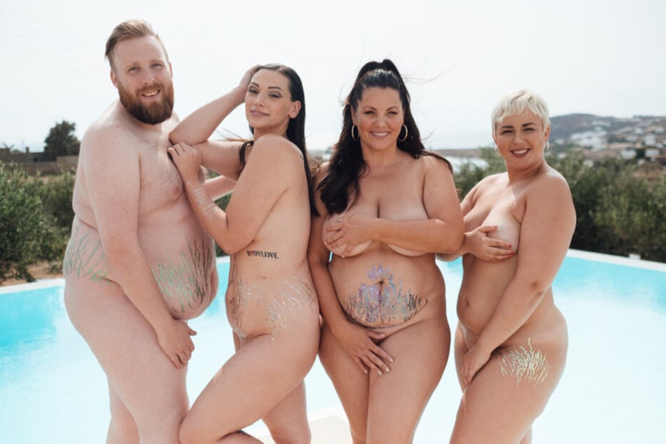 Von links: Daniel Schneider, Silvana Denker, Paula Lambert und Sandra Wurster, die vier Coaches bei "No Body is perfect".