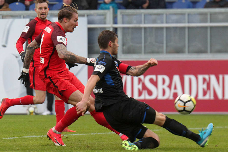 Trotz einer kämpferischen Leistung, kam der SCP gegen die Wiesbadener unter die Räder.