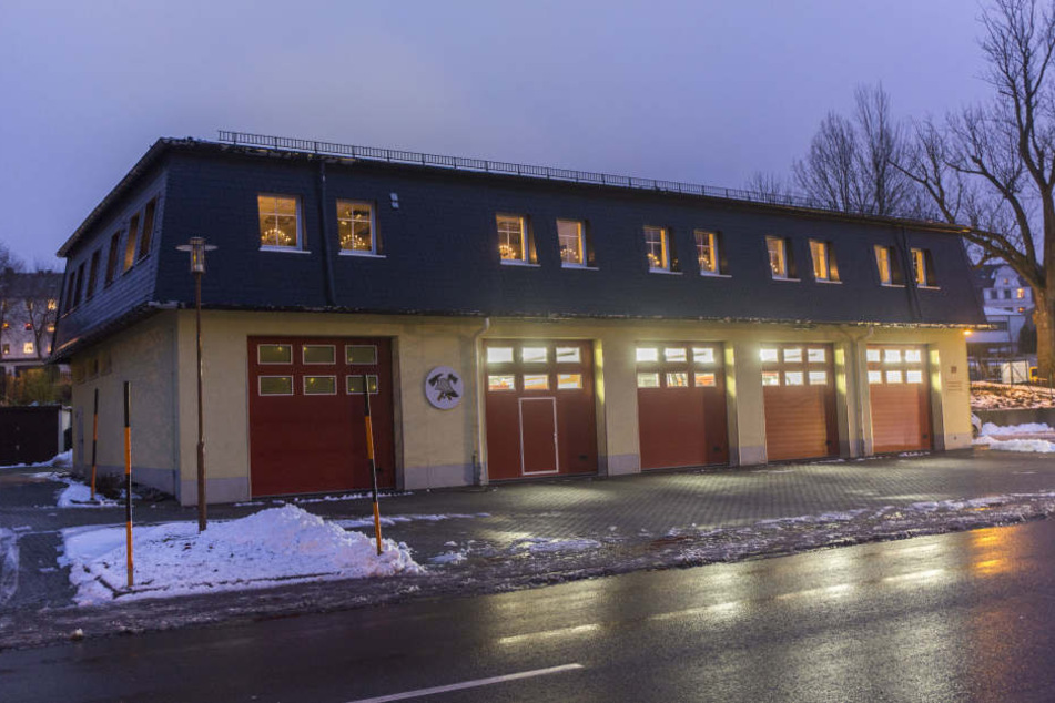 Diebe suchten das Feuerwehrdepot in Annaberg heim.