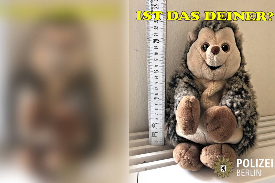Die Polizei sucht nach dem Besitzer dieses Kuscheltiers.