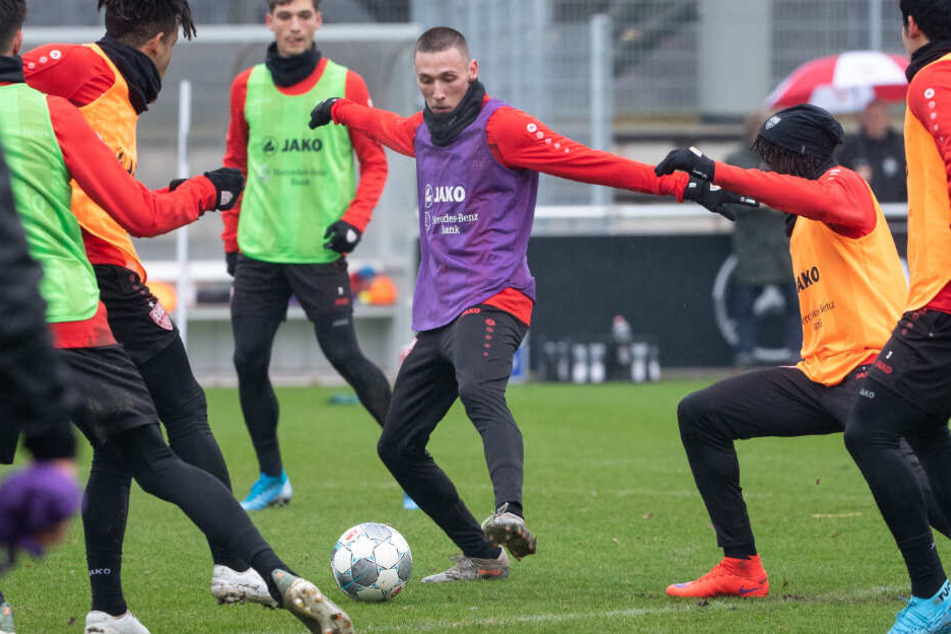 Im Training engagiert: Darko Churlinov.