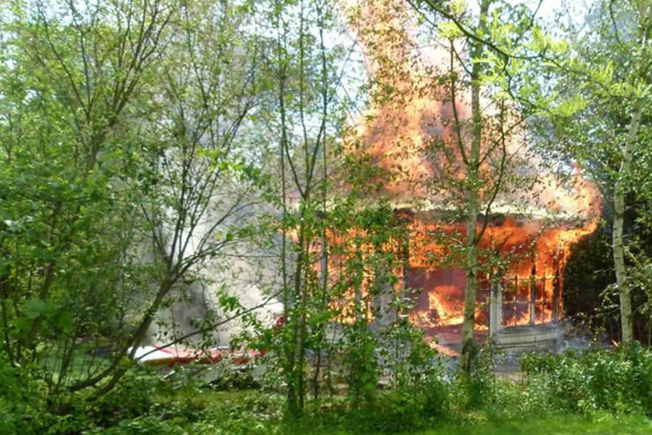 Ungefähr 30.000 Euro Schaden entstanden durch das Feuer.