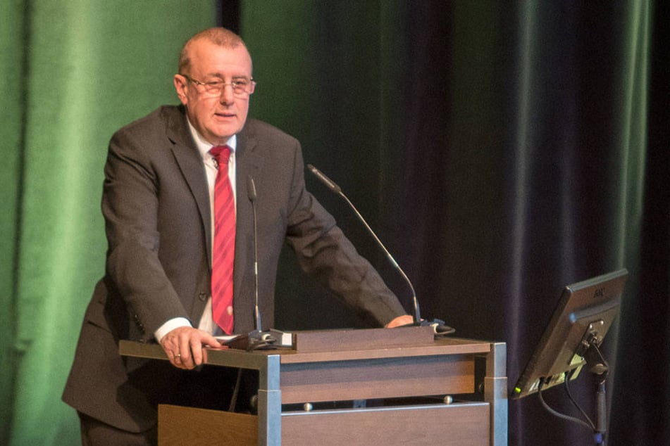 Dynamo-Präsident Andreas Ritter konnte mit dem Verlauf der
Mitgliederversammlung sehr zufrieden sein.