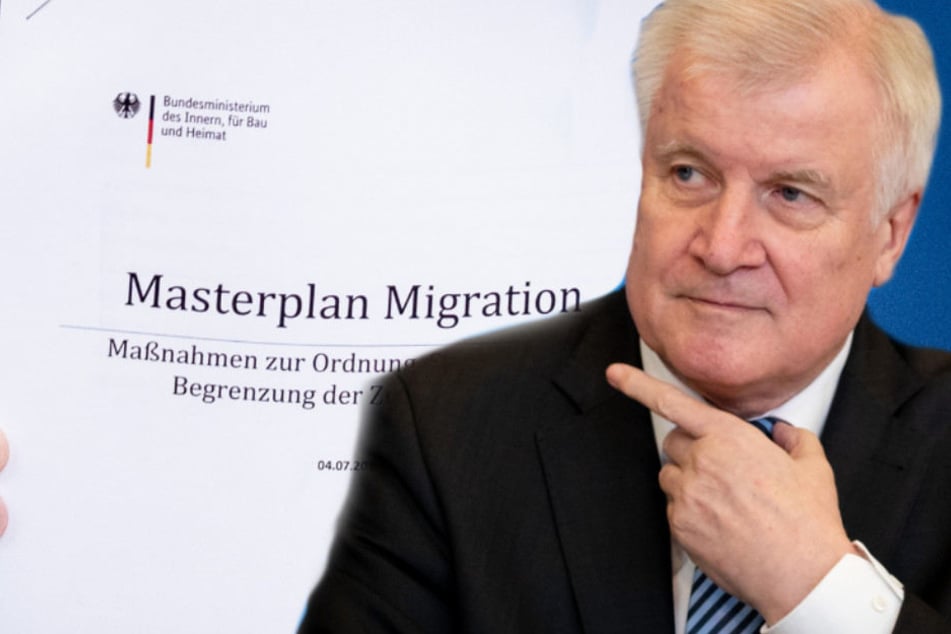 Horst Seehofer bei der Vorstellung seinen "Masterplan Migration".