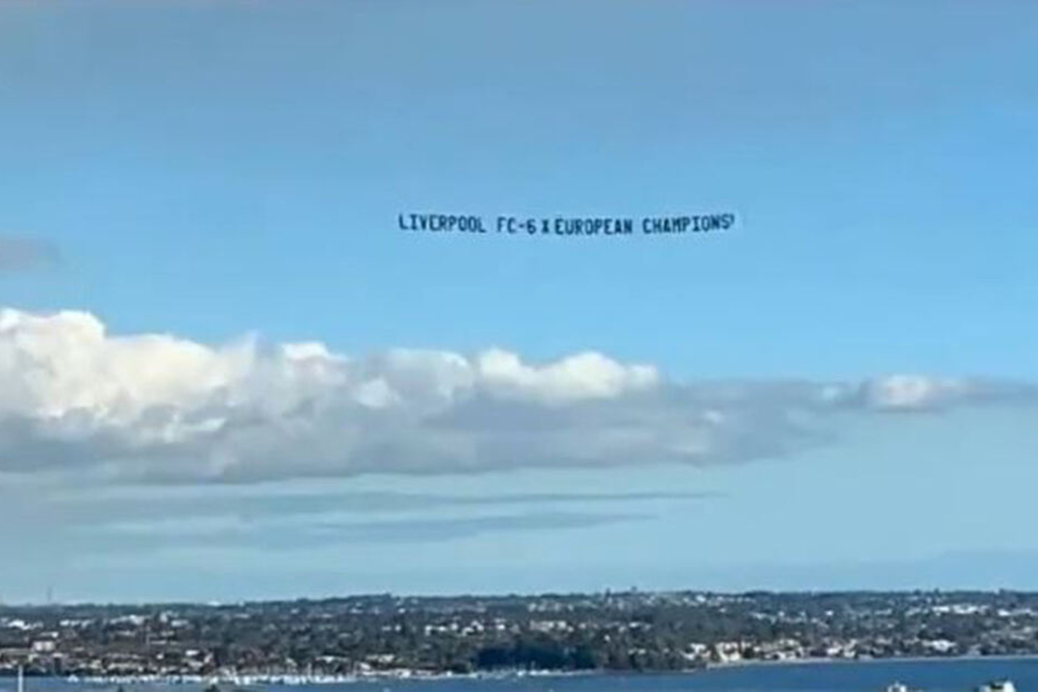 Über den Wolken Perths: "Liverpool FC - 6x European Champions"