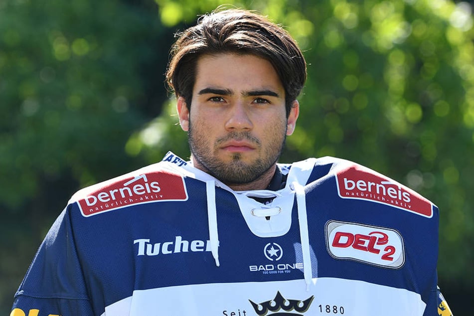 Goalie Hannibal Weitzmann bot eine starke Partie, die Eislöwen-Pleite in Kaufbeuren konnte er aber nicht verhindern.