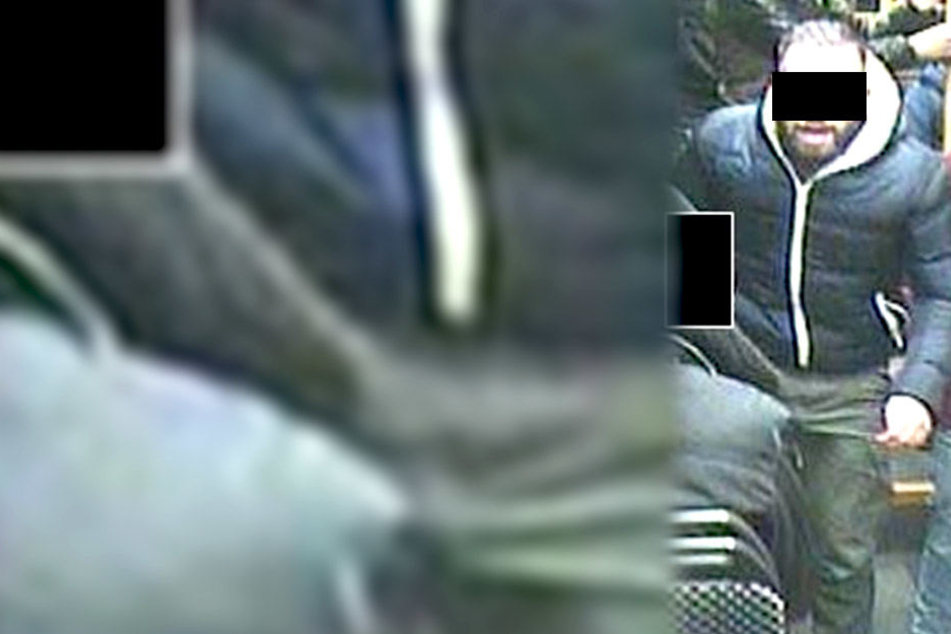 Die Polizei fahndete mit diesen Bildern aus der Linie 11 nach dem Täter. Marcel stellte sich daraufhin selbst.
